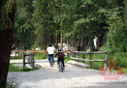 騎自行車去公園 - 加拿大艾伯塔省班夫