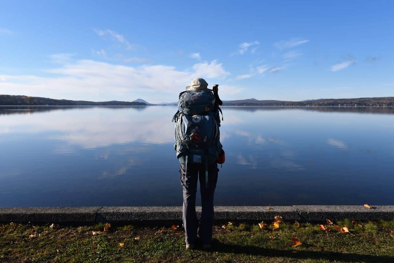 從洛杉磯全景景觀湖Memphremagog Montagnarde小道旅遊desitnation瑪各、QC