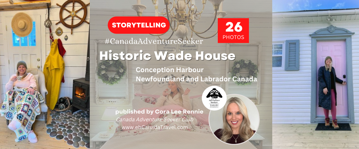 Historic Wade House Airbnb Accommodation in Conception Harbour Newfoundland and Labrador Canada