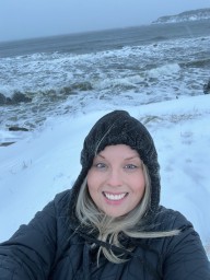 Winter Blizzard in Newfoundland and Labrador, Canada