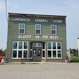 Lundbreck雜貨店Lundbreck加拿大阿爾伯塔省